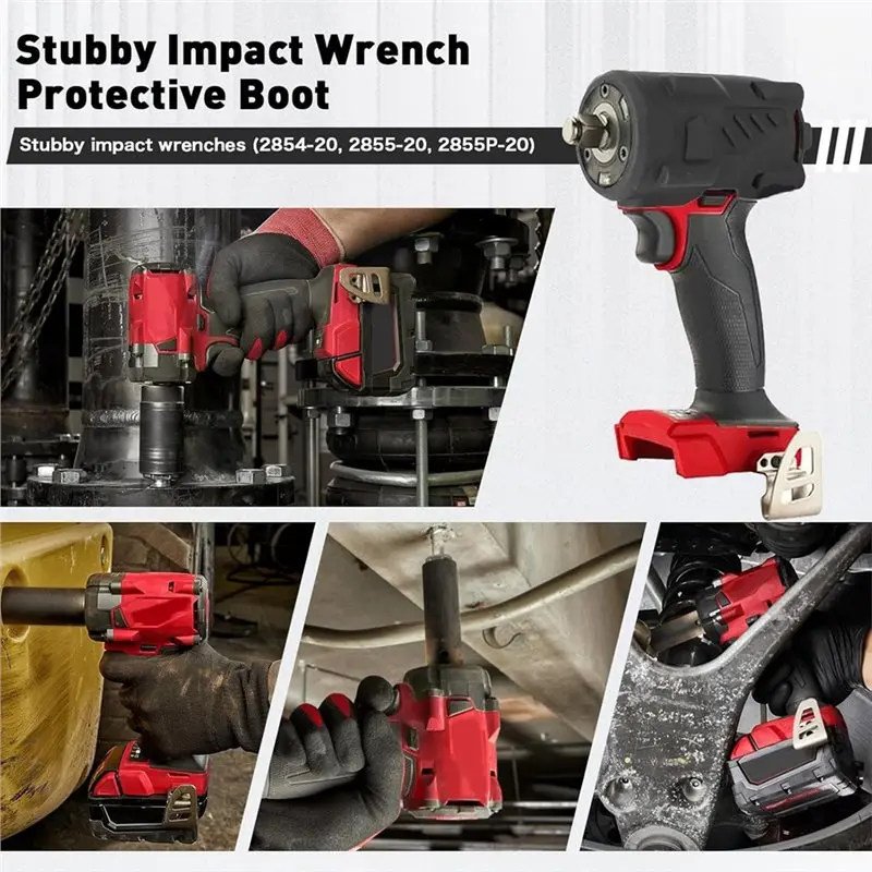 Impact Wrenches Protective Boot 49-16-2854 For 1/2, 3/8 In Stubby Impact Wrench Models 2854-20, 2855-20& 2855P-20
Impact Wrenches Protective Boot 49-16-2854 For 1/2, 3/8 In Stubby Impact Wrench Models 2854-20, 2855-20& 2855P-20
