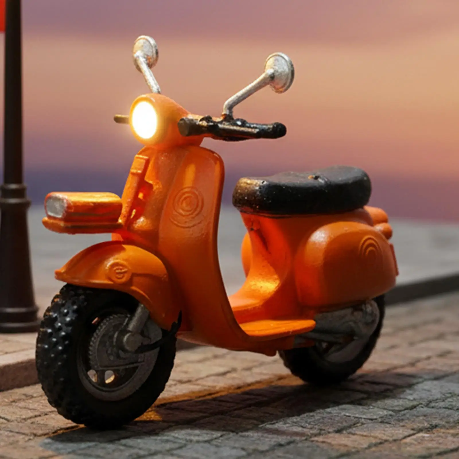 1/64 Miniature Moped Model Simulation Moped Toy Collectibles Ornament Realistic for DIY Projects Model Train Accessories
1/64 Miniature Moped Model Simulation Moped Toy Collectibles Ornament Realistic for DIY Projects Model Train Accessories