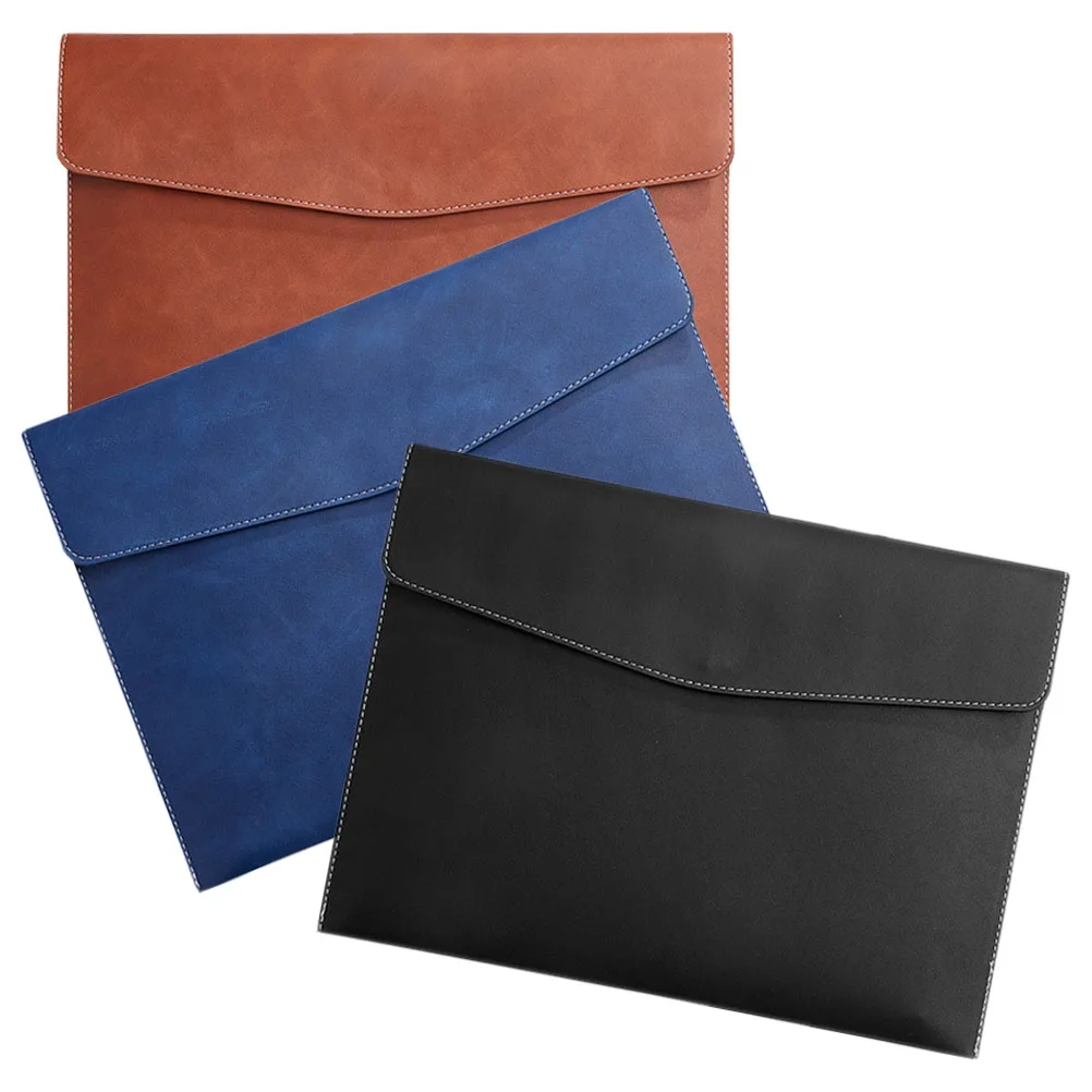 3Pcs Waterproof File Folders Imitation Large Capacity Lightweight Portable Button Closure Storage Bags For Documents
3Pcs Waterproof File Folders Imitation Large Capacity Lightweight Portable Button Closure Storage Bags For Documents