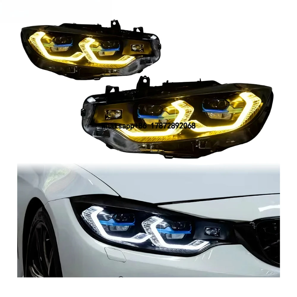 F32 Headlights 2013-2020 Head Lamp Modified 4 Series Lens Style Upgrade LED DRL Lamp Ikon Style Accessories for
F32 Headlights 2013-2020 Head Lamp Modified 4 Series Lens Style Upgrade LED DRL Lamp Ikon Style Accessories for