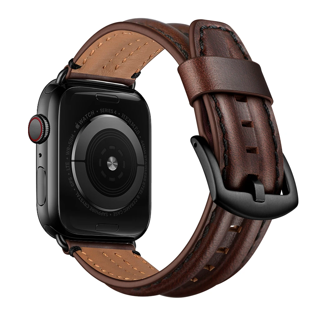 Wristwatch Accessory For Apple Watch 5 4 44mm 40mm Band Genuine Leather Smart Watch Strap For iWatch 3 2 1 38mm 42mm Bracelet
Wristwatch Accessory For Apple Watch 5 4 44mm 40mm Band Genuine Leather Smart Watch Strap For iWatch 3 2 1 38mm 42mm Bracelet