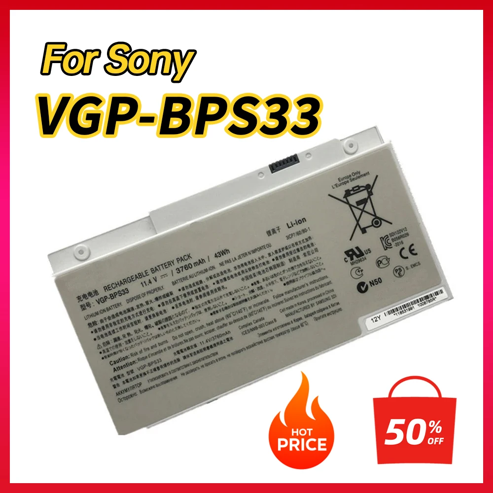 100% новый аккумулятор для ноутбука VGP-BPS33 для Sony SVT-14 SVT-15 SVT14113CVS SVT 141290 X SVT1511M1E SVT141C11L SVT151A11M SVT14126CXS
100% новый аккумулятор для ноутбука VGP-BPS33 для Sony SVT-14 SVT-15 SVT14113CVS SVT 141290 X SVT1511M1E SVT141C11L SVT151A11M SVT14126CXS