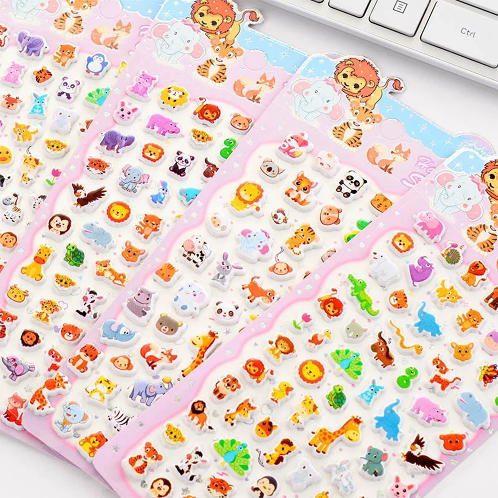 4pcs Cartoon Little Animal Creative Bubble Stickers Toy Handmade DIY Suitcase Laptop Cute Decoration Sticker Party Game Supplies 
4pcs Cartoon Little Animal Creative Bubble Stickers Toy Handmade DIY Suitcase Laptop Cute Decoration Sticker Party Game Supplies