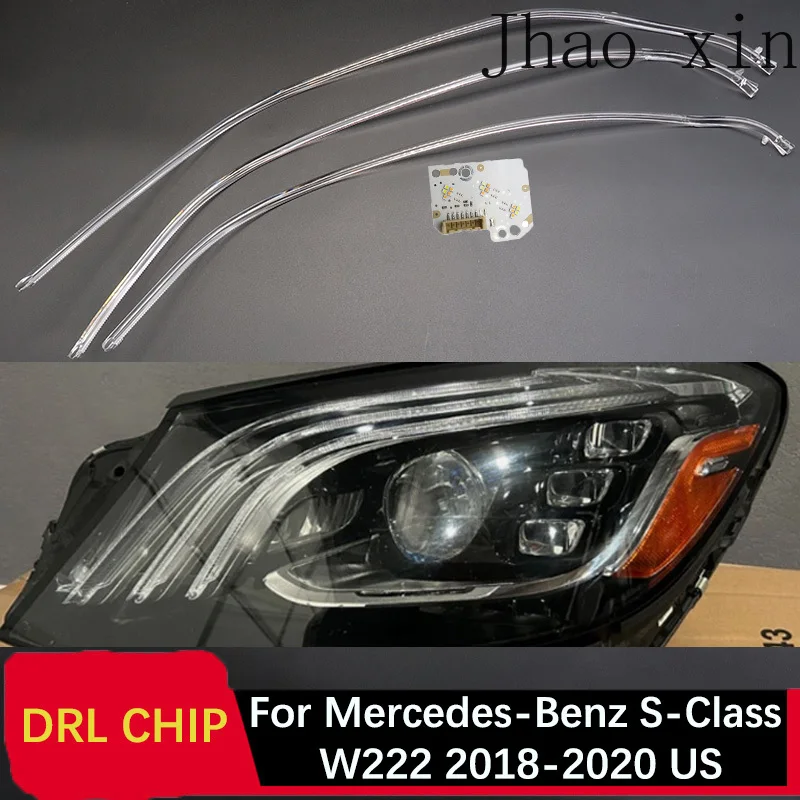 White Light Ballast for Mercedes-Benz S-Class W222 2018-2020 US Version Car Headlight DRL CHIP Lamp Tube Angel Eye Circuit Board
White Light Ballast for Mercedes-Benz S-Class W222 2018-2020 US Version Car Headlight DRL CHIP Lamp Tube Angel Eye Circuit Board
