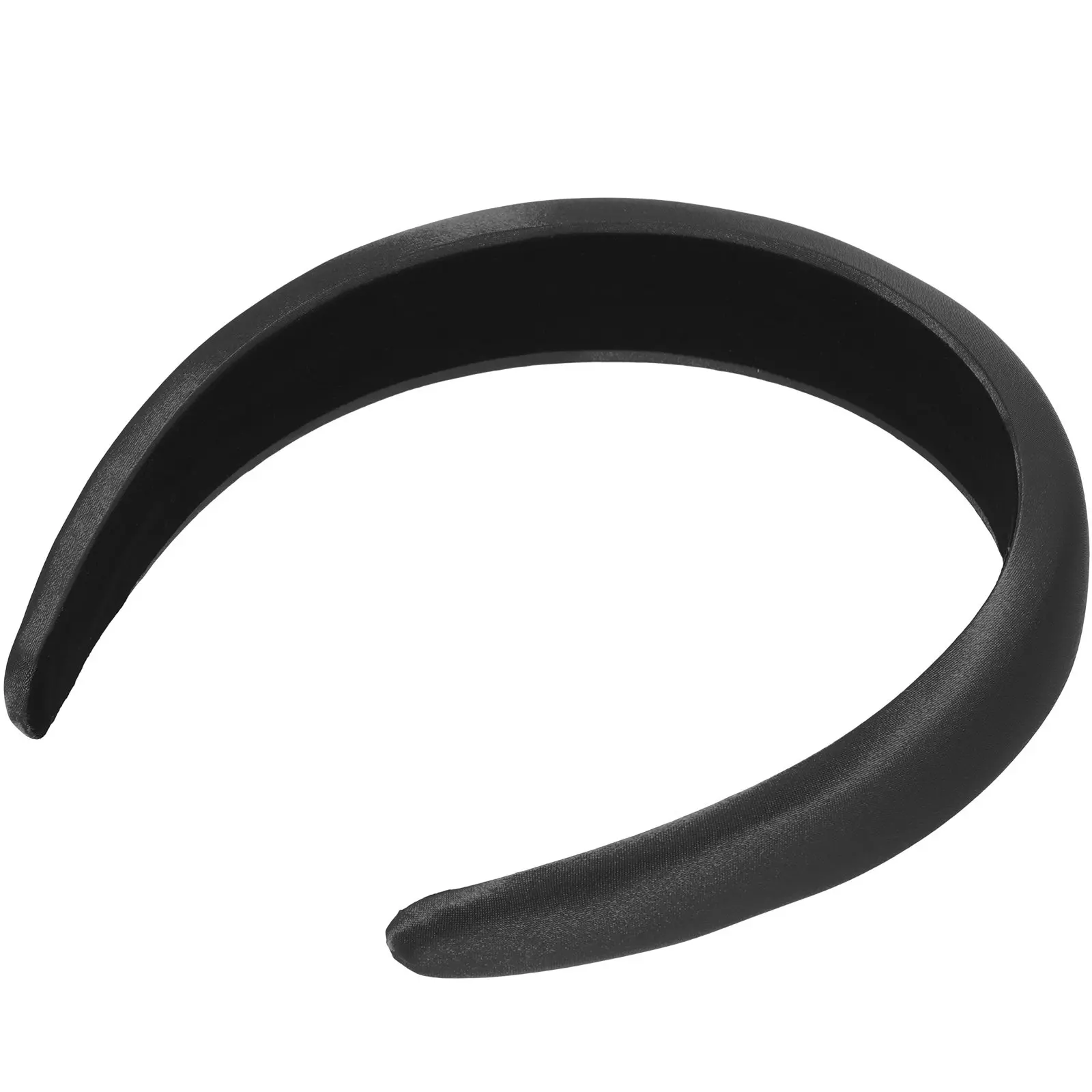 Wide Black Satin Headband Women Padded Sponge Nonslip Plain Thick Comfortable All Day Wear Hairband for Ceremony Banquet Holiday
Wide Black Satin Headband Women Padded Sponge Nonslip Plain Thick Comfortable All Day Wear Hairband for Ceremony Banquet Holiday