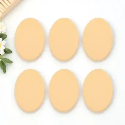 6Pcs Compact Powder Oval Makeup Sponge Soft Touch Face Applicator for Seamless Foundation Coverage Daily Use
6Pcs Compact Powder Oval Makeup Sponge Soft Touch Face Applicator for Seamless Foundation Coverage Daily Use