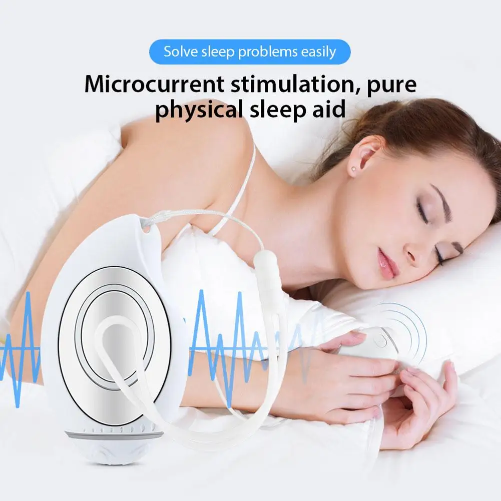 Rechargeable Handheld Sleep Massager Microcurrent Pulse Therapy for Anxiety Relief&Deep Sleep, Portable Insomnia Soothing Device
Rechargeable Handheld Sleep Massager Microcurrent Pulse Therapy for Anxiety Relief&Deep Sleep, Portable Insomnia Soothing Device