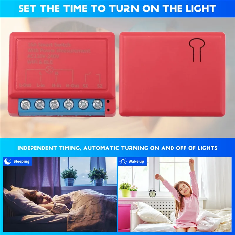 N05R Tuya Wi-Fi умный переключатель 16A мини DIY выключатель с питанием от измерения Поддержка приложения дистанционное управление с голосовой поддержкой
N05R Tuya Wi-Fi умный переключатель 16A мини DIY выключатель с питанием от измерения Поддержка приложения дистанционное управление с голосовой поддержкой