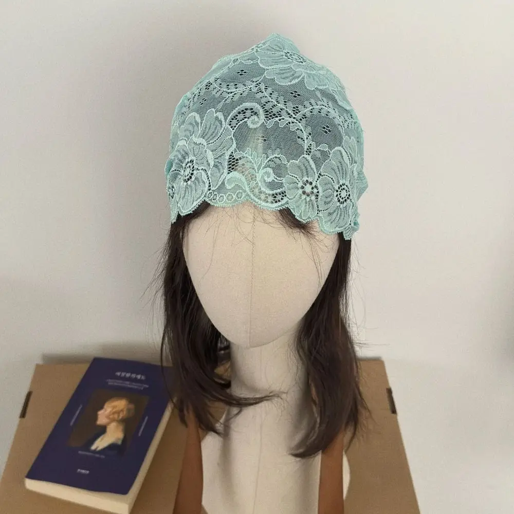 Korean Style Thin Lace Hair Band Soft Breathable Mesh Flower Head Wrap Drawstring Hollow Out Hair Accessories Outdoor
Korean Style Thin Lace Hair Band Soft Breathable Mesh Flower Head Wrap Drawstring Hollow Out Hair Accessories Outdoor