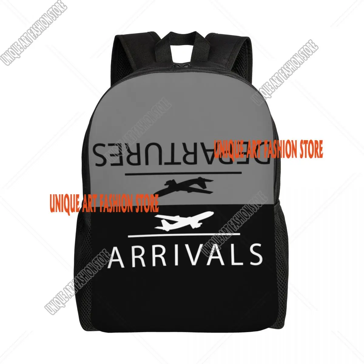 Aviation Arrivals And Departures Backpacks for Men Women Waterproof College School Airplane Airport Bag Print Bookbags
Aviation Arrivals And Departures Backpacks for Men Women Waterproof College School Airplane Airport Bag Print Bookbags