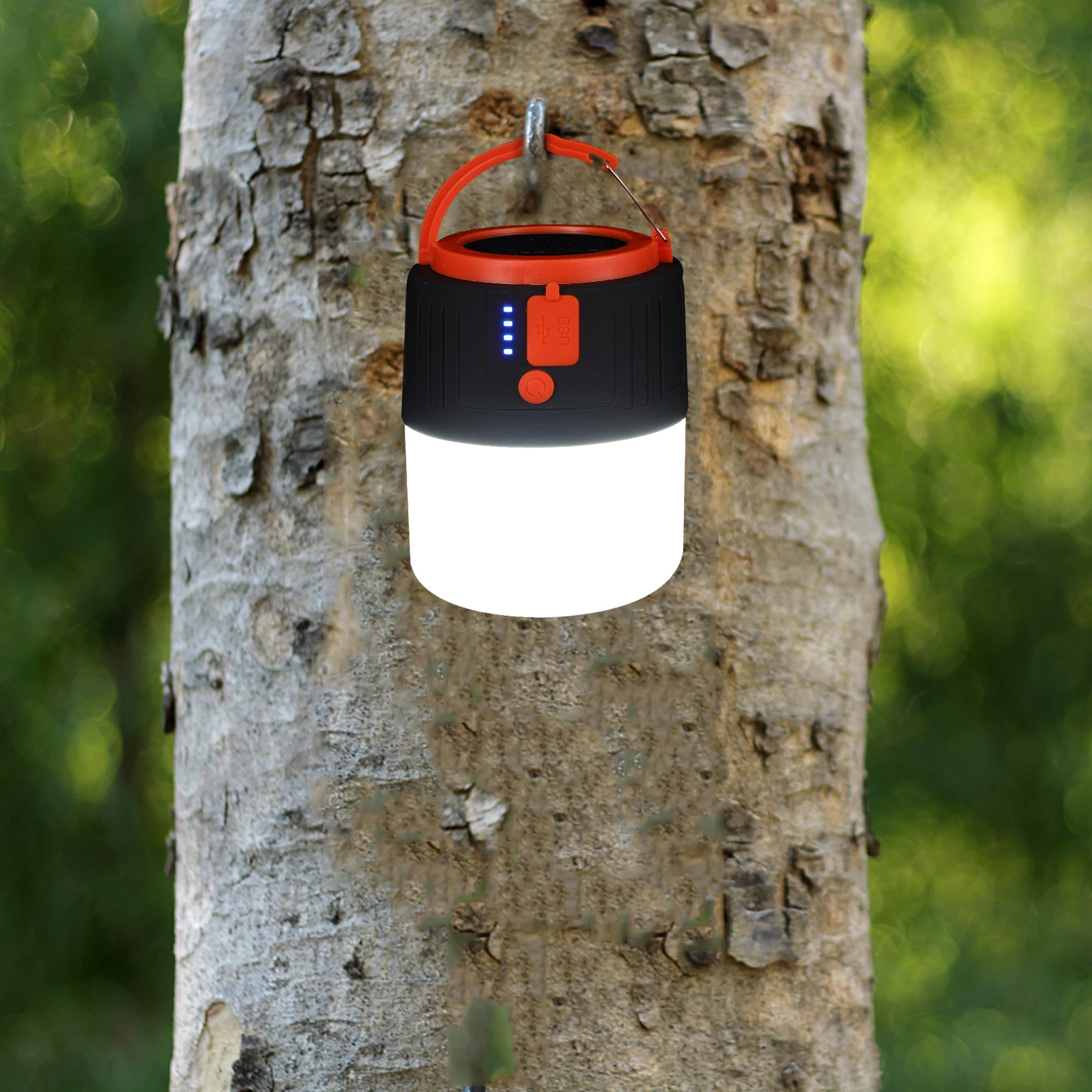 Portable Solar LED Camping Lantern Outdoor Emergency Light Multifunctional Bright Lamp Super Lightweight Power Bank for Hiking
Portable Solar LED Camping Lantern Outdoor Emergency Light Multifunctional Bright Lamp Super Lightweight Power Bank for Hiking