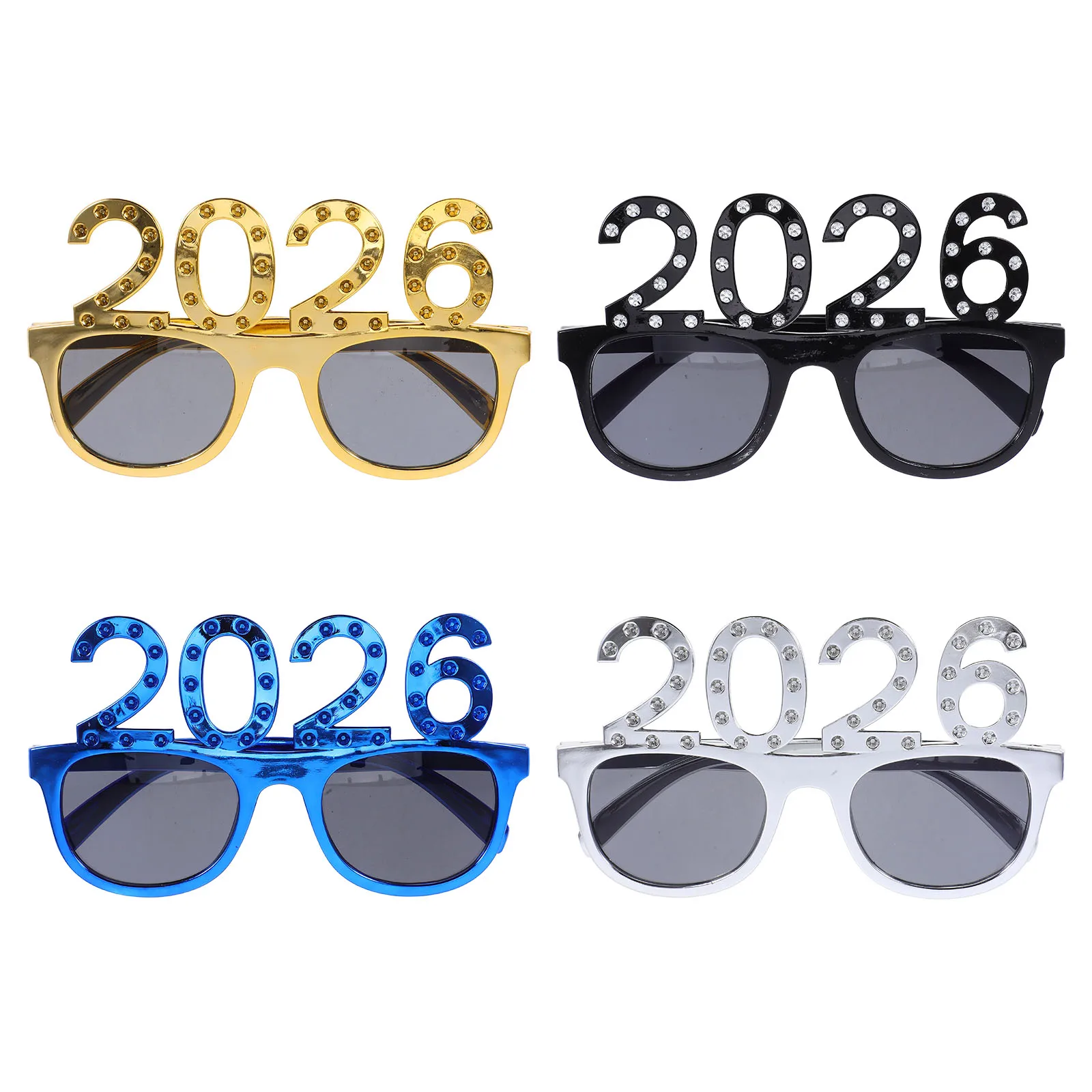 4 Pcs 2026 Glasses New Year Eyeglasses Box Party Novelty Photography Props Years Eve
4 Pcs 2026 Glasses New Year Eyeglasses Box Party Novelty Photography Props Years Eve