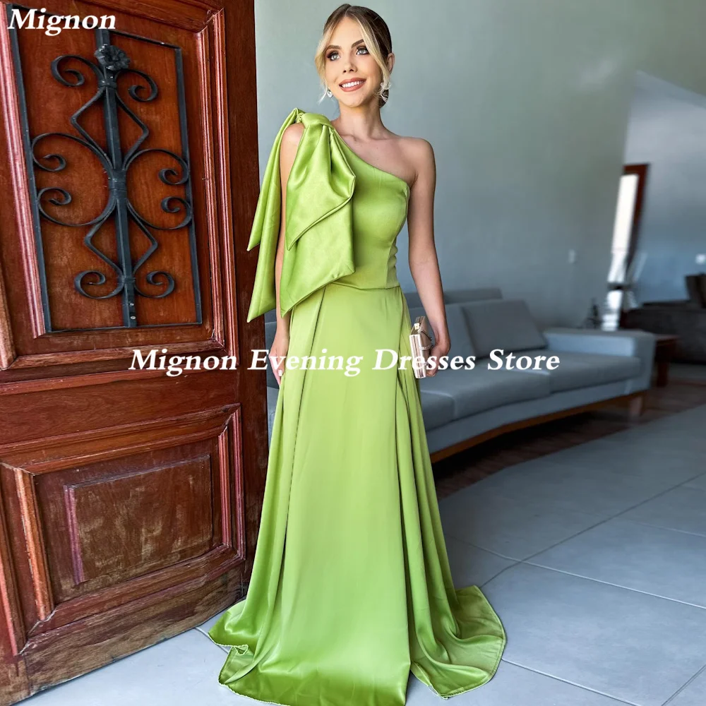 Mignon Satin A-line One-shoulder Ruffle Formal Prom Gown Floor Length luxury Evening Formal Elegant Party Dress for Women 2023
Mignon Satin A-line One-shoulder Ruffle Formal Prom Gown Floor Length luxury Evening Formal Elegant Party Dress for Women 2023