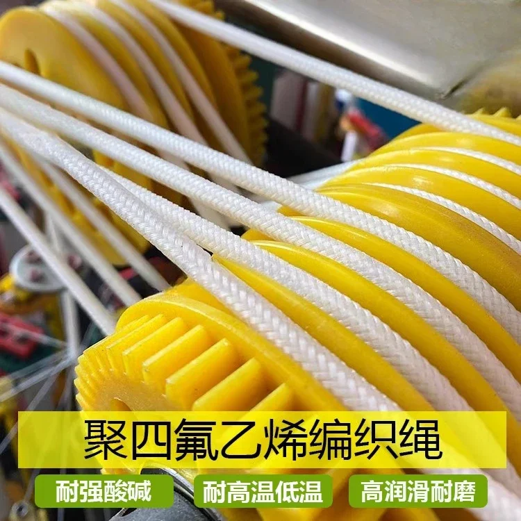 PTFE sampling rope/ PTFE braided rope/acid alkali and corrosion resistant testing rope