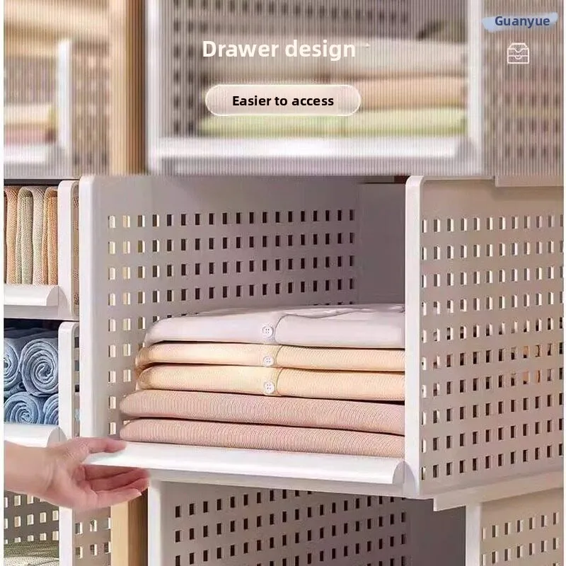 Draweryard Closet Organizer Plastic Storage Shelf Bedroom Dormitory Wardrobe Dividers Vertical Partition Drawer Style Arrange...
Draweryard Closet Organizer Plastic Storage Shelf Bedroom Dormitory Wardrobe Dividers Vertical Partition Drawer Style Arrange...