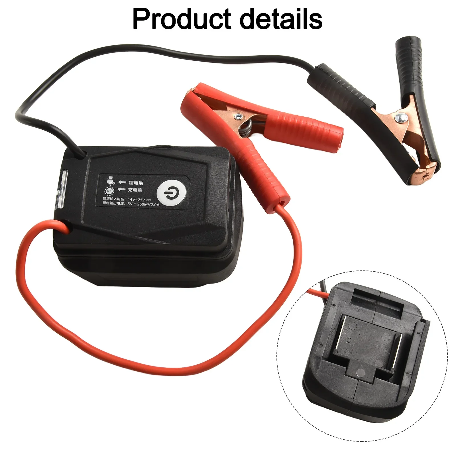 1×Car Emergency- Start Power Supply Automotive Batteries Charging Treasure For Jumper- Cable Jump Charger- Starter Jump Starter
1×Car Emergency- Start Power Supply Automotive Batteries Charging Treasure For Jumper- Cable Jump Charger- Starter Jump Starter