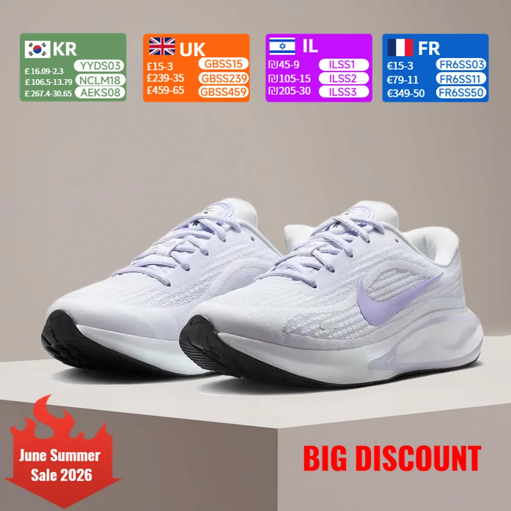 Nike Journey Run Women's Breathable, Slip-Resistant, Durable Casual Comfortable Fashionable Versatile Running Shoes FJ7765-113
Nike Journey Run Women's Breathable, Slip-Resistant, Durable Casual Comfortable Fashionable Versatile Running Shoes FJ7765-113