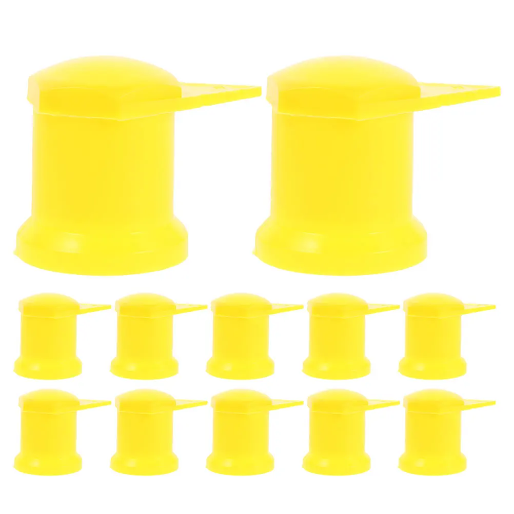 12pcs Wheel Nut Indicators Loose Wheel Lug Nut Indicator Plastic Tire Screw Caps Cover For 33mm Nuts Trucks Trailers Wheel Check 
12pcs Wheel Nut Indicators Loose Wheel Lug Nut Indicator Plastic Tire Screw Caps Cover For 33mm Nuts Trucks Trailers Wheel Check