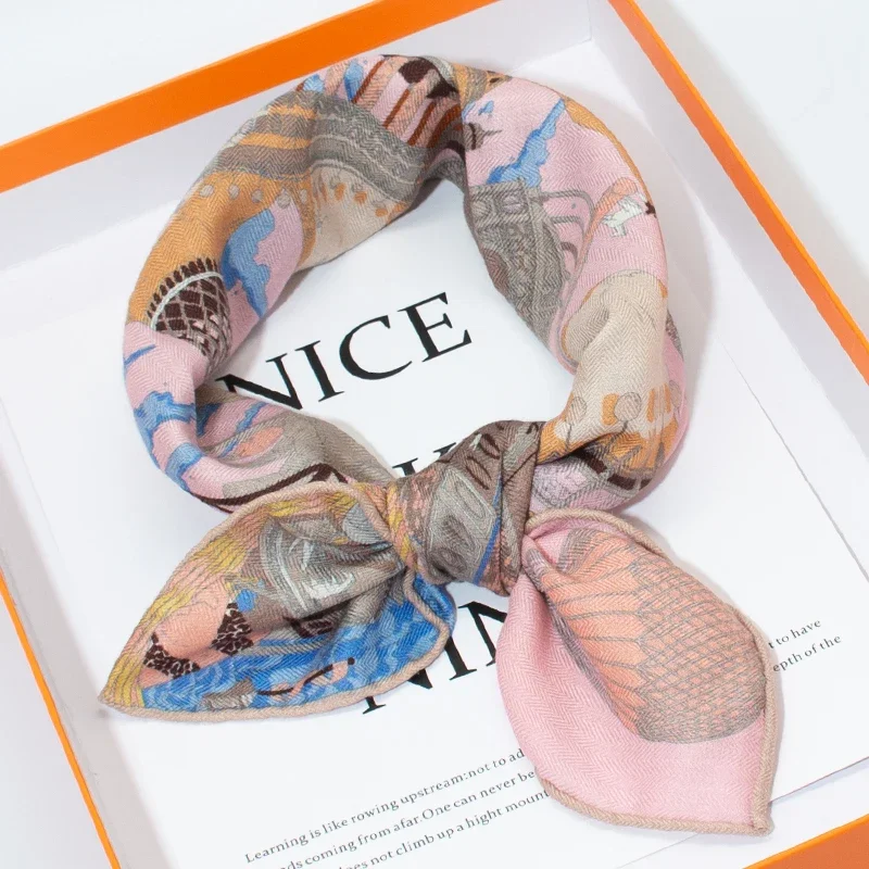 Women's 30% Silk 70% Wool Scarf 65cm Square Pink Steampunk Print Soft Warm Breathable Daily Wear Office Travel Scarf
Women's 30% Silk 70% Wool Scarf 65cm Square Pink Steampunk Print Soft Warm Breathable Daily Wear Office Travel Scarf
