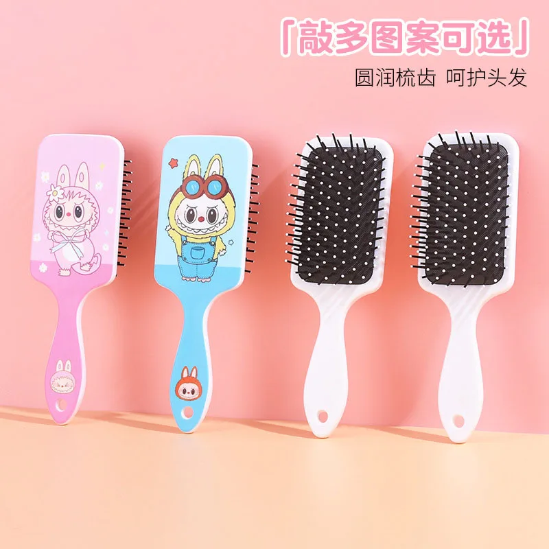 Kawaii Labubu Hairbrush Series Cartoon Anime Comb Peripheral Cushion Massage Hairbrush Children Girls Student Comb Gift
Kawaii Labubu Hairbrush Series Cartoon Anime Comb Peripheral Cushion Massage Hairbrush Children Girls Student Comb Gift