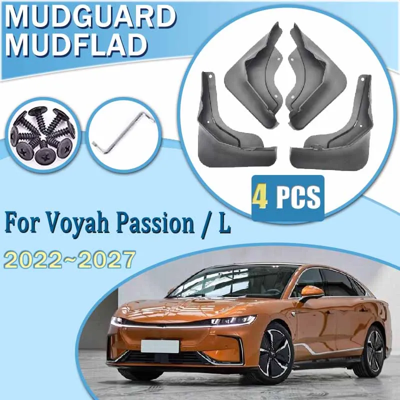 Car Mudguard For Voyah Passion Accessories L Zhuiguang L 2022-2027 MudFlaps Wheel Fender Guards Dustproof Splash Mudguards Parts
Car Mudguard For Voyah Passion Accessories L Zhuiguang L 2022-2027 MudFlaps Wheel Fender Guards Dustproof Splash Mudguards Parts