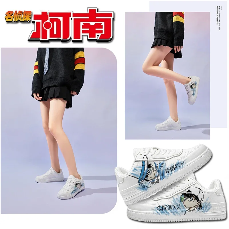 New Detective Conan Small White Shoes Low-top Spring New Breathable Hundred Matching Single Shoes Board Shoes Student Sneakers
New Detective Conan Small White Shoes Low-top Spring New Breathable Hundred Matching Single Shoes Board Shoes Student Sneakers
