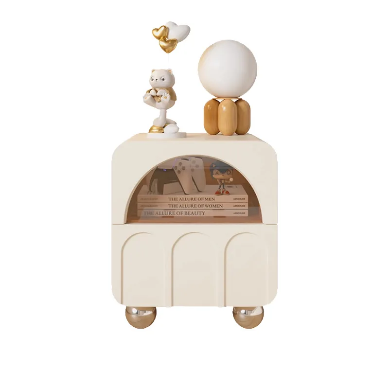 French bedside table designer premium children's room locker modern simple light luxury small bedside table
French bedside table designer premium children's room locker modern simple light luxury small bedside table