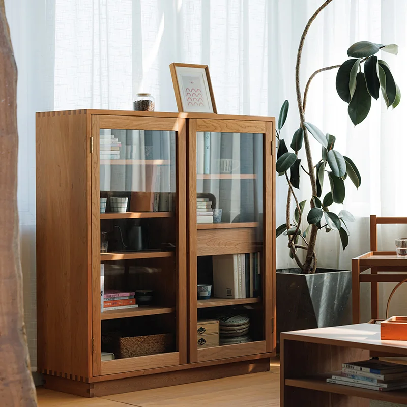 #Japanese Style Solid Wood Home Furniture Storage Cabinet with Display Shelves for Bookcase and Wine Log Decoration
#Japanese Style Solid Wood Home Furniture Storage Cabinet with Display Shelves for Bookcase and Wine Log Decoration