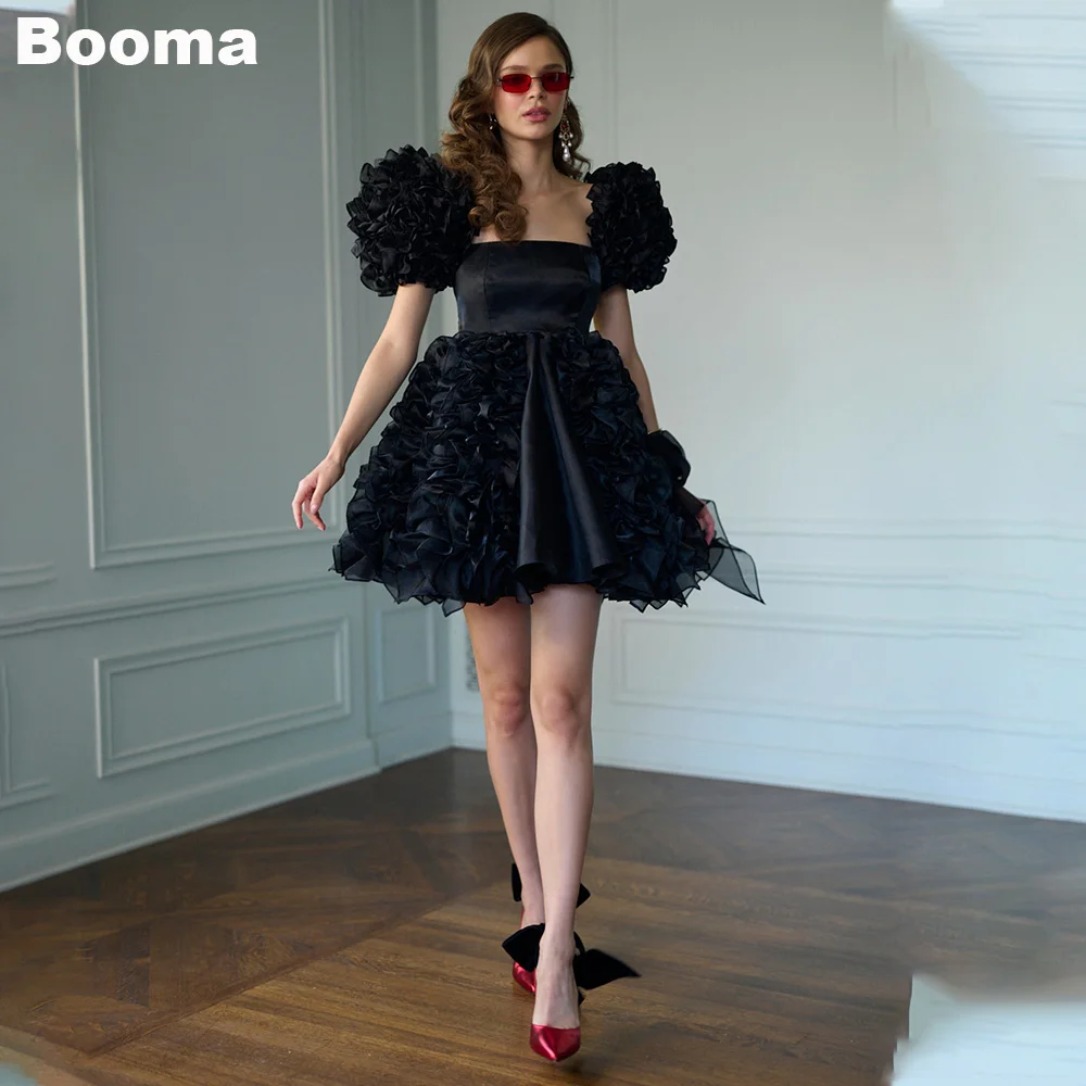 Booma Mini Prom Dresses Puff Sleeves Ruffles Organza Short Eevning Dresses for Black Girls Square Collar Party Cocktail Gowns
Booma Mini Prom Dresses Puff Sleeves Ruffles Organza Short Eevning Dresses for Black Girls Square Collar Party Cocktail Gowns