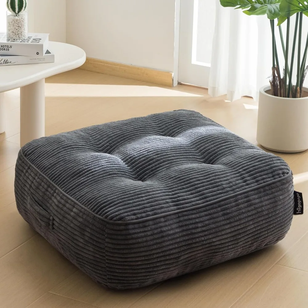 8" Washable Floor Pillow Cushion for Adults, Meditation Cushion Pillow, Large Square Floor Sitting, Removable Tufted Corduroy Co
8" Washable Floor Pillow Cushion for Adults, Meditation Cushion Pillow, Large Square Floor Sitting, Removable Tufted Corduroy Co