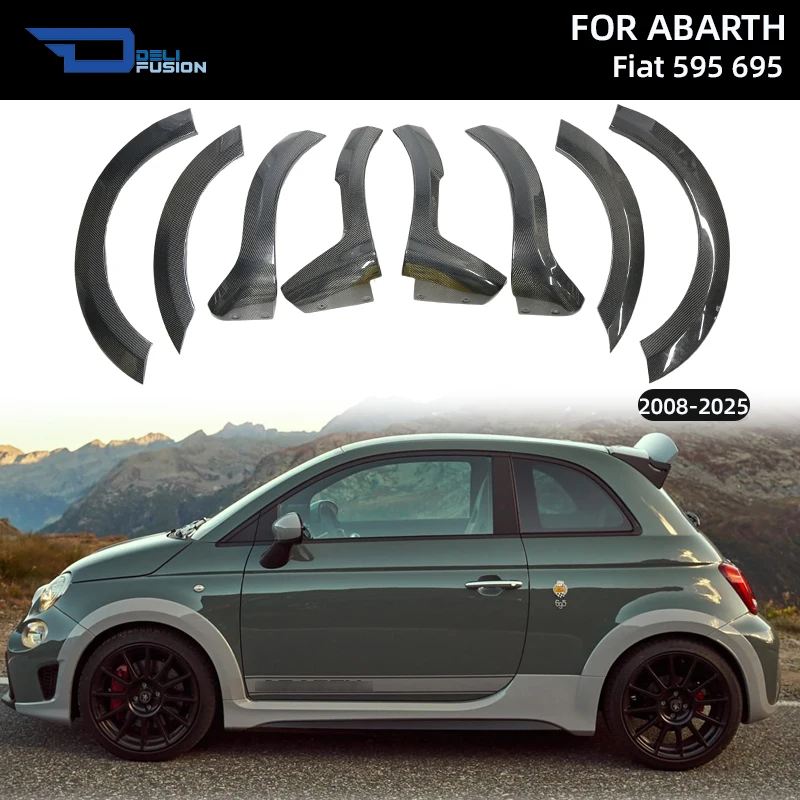 Комплект расширителей колесных арок (70-я серия, 8 шт., карбон) для Fiat 595 695 Abarth 2008-2025 гг.
Комплект расширителей колесных арок (70-я серия, 8 шт., карбон) для Fiat 595 695 Abarth 2008-2025 гг.