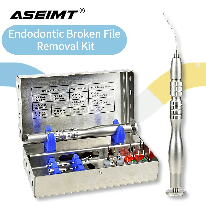 Dental Broken File Removal Kit, Endodontic Broken Nickel-Titanium File Extractor, Broken Needle Extractor for Dentist Clinic
Dental Broken File Removal Kit, Endodontic Broken Nickel-Titanium File Extractor, Broken Needle Extractor for Dentist Clinic