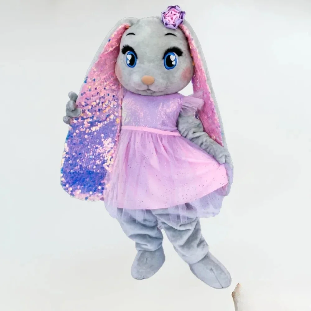 Disney Pink Derss White Teddy Bear Mascot Costume Cat Rabbit Hare cartoon Halloween Carnival Cosplay Party Props Accessories
Disney Pink Derss White Teddy Bear Mascot Costume Cat Rabbit Hare cartoon Halloween Carnival Cosplay Party Props Accessories