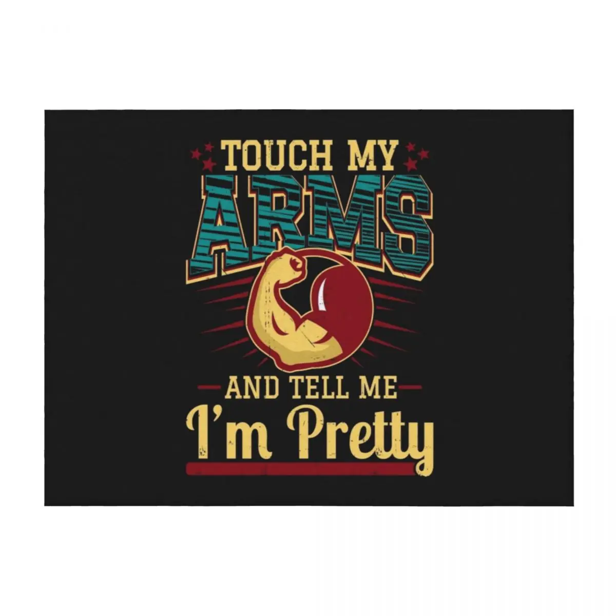 Touch My Arms And Tell Me I'm Pretty Muscle Man product Throw Blanket anime Blankets For Bed Decorative Sofas Travel Blankets
Touch My Arms And Tell Me I'm Pretty Muscle Man product Throw Blanket anime Blankets For Bed Decorative Sofas Travel Blankets