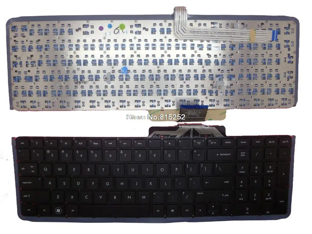 Laptop Keyboard For HP For ENVY 17-3000 black Without frame United States US V128026AS
Laptop Keyboard For HP For ENVY 17-3000 black Without frame United States US V128026AS