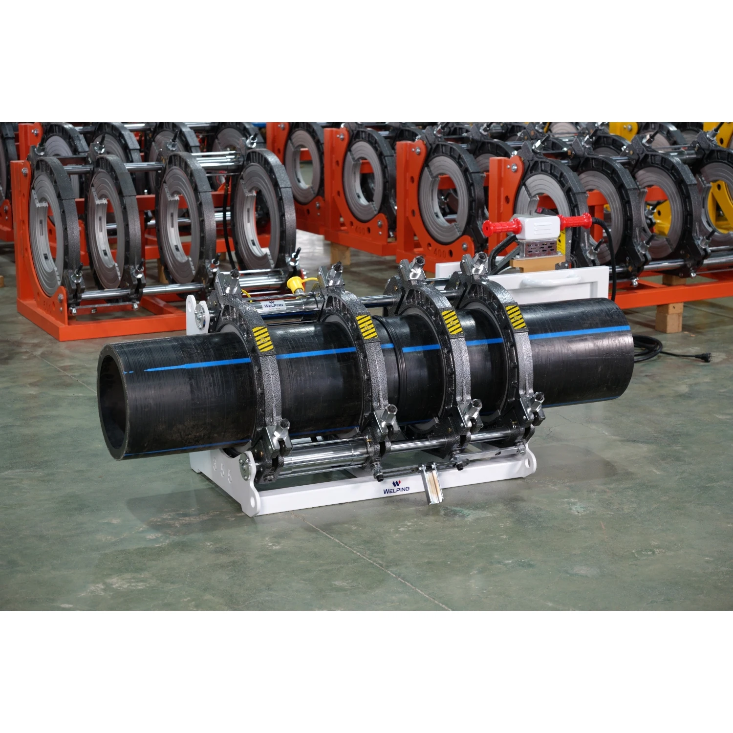 355mm Hydraulic Butt Welding Machine for HDPE Pipes
355mm Hydraulic Butt Welding Machine for HDPE Pipes