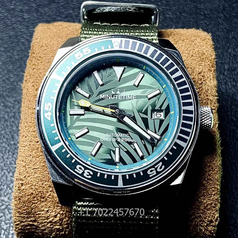 Watch for Men NH35 4R35 Movement Stainless Steel Blue Inner Shadow 43mm Samurai Case Luminous Automatic Mechanical Wristwatches
Watch for Men NH35 4R35 Movement Stainless Steel Blue Inner Shadow 43mm Samurai Case Luminous Automatic Mechanical Wristwatches