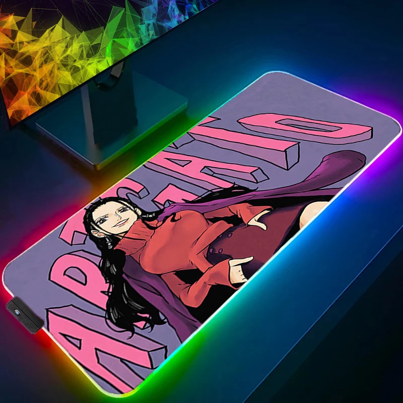 RGB Large Mouse Pad one Piece Nico Robin Gamer Keyboard LED Mousepad Computer Desk Mat Gaming Pad Backlight Mouse Mats For LOL 
RGB Large Mouse Pad one Piece Nico Robin Gamer Keyboard LED Mousepad Computer Desk Mat Gaming Pad Backlight Mouse Mats For LOL