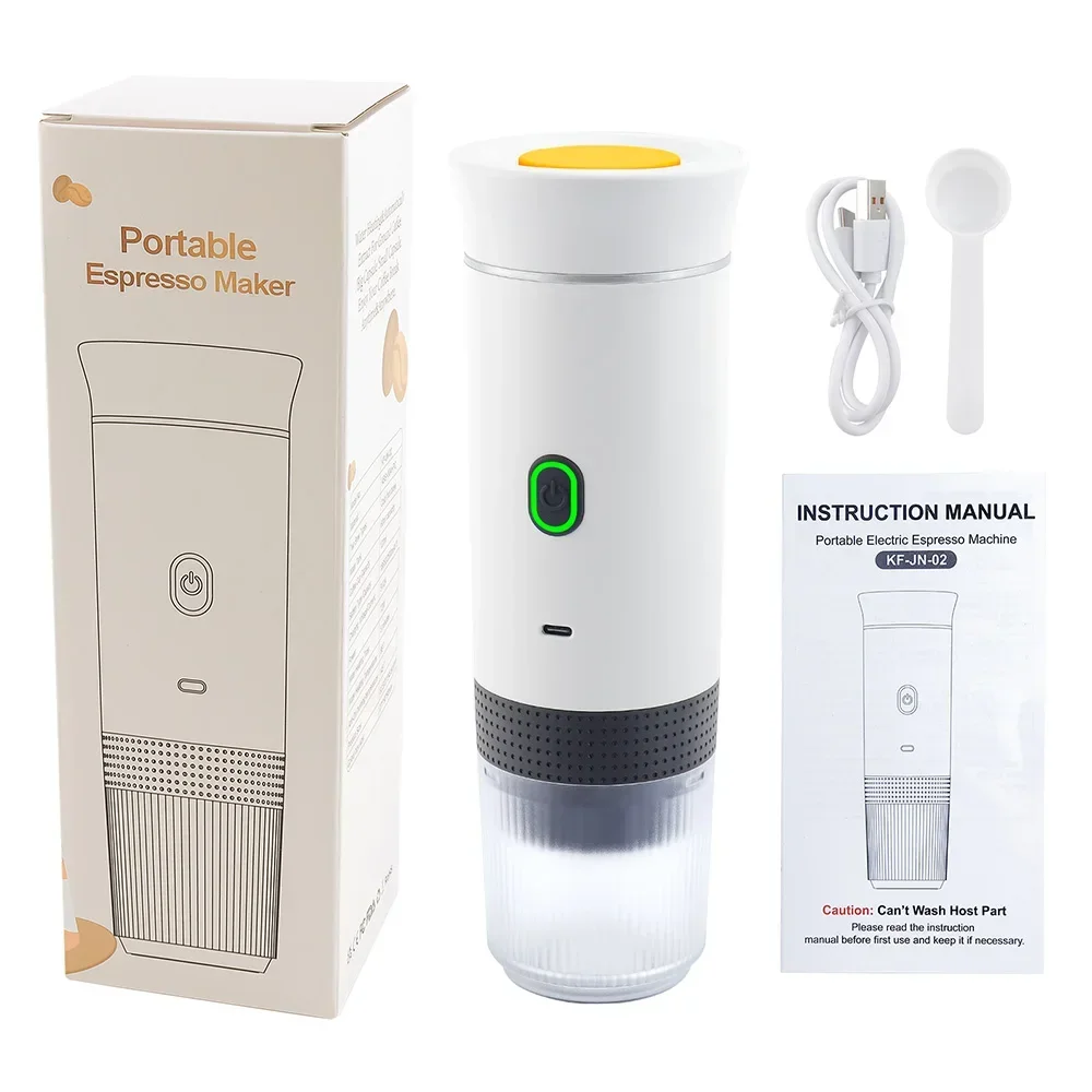 3 in 1 Portable Cordless Espresso Machine Travel & Car & Home Camping Coffee Machine Capsule Powder Coffee Machine
3 in 1 Portable Cordless Espresso Machine Travel & Car & Home Camping Coffee Machine Capsule Powder Coffee Machine