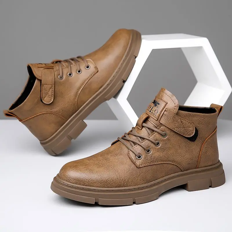 Мужские ботинки на подкладке Fce, осенне-зимние износостойкие рабочие ботинки, резиновые уличные альпинистские ботинки, большой размер 384, ретро Sle Wa...
Мужские ботинки на подкладке Fce, осенне-зимние износостойкие рабочие ботинки, резиновые уличные альпинистские ботинки, большой размер 384, ретро Sle Wa...