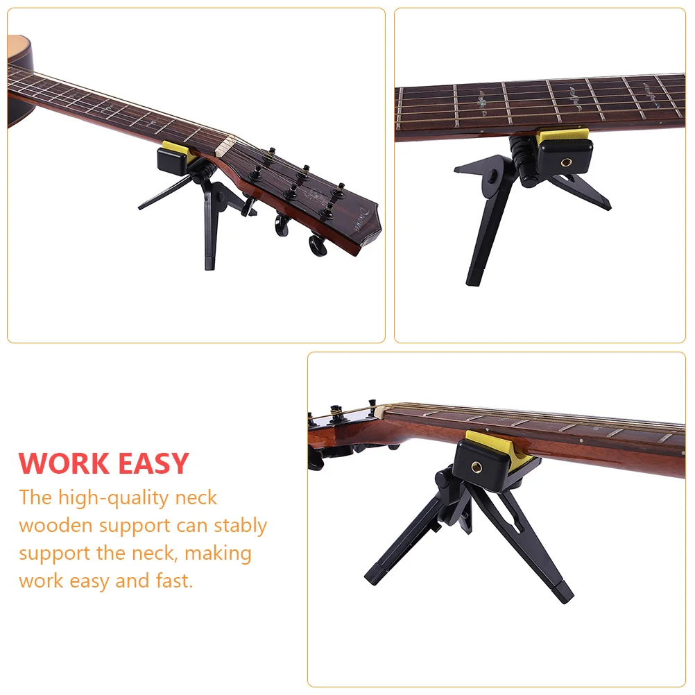 Guitar Neck Stand Storage Rack Pillow Bass Rest Cradle Abs Plastic Instrument Travel
Guitar Neck Stand Storage Rack Pillow Bass Rest Cradle Abs Plastic Instrument Travel