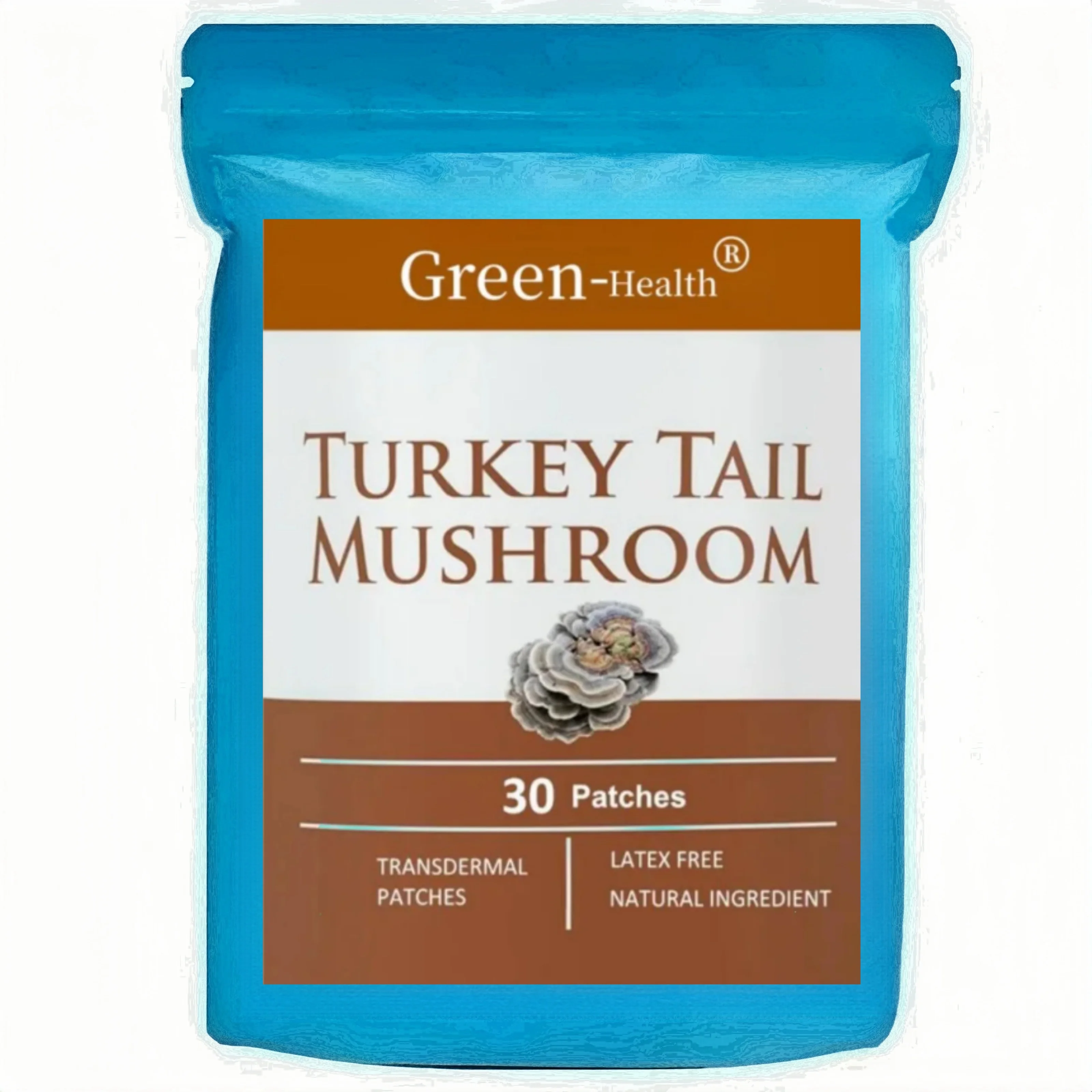 30 Patches Turkey Tail Mushroom Transdermal Patches Promotes Balanced Immune and Digestive System
30 Patches Turkey Tail Mushroom Transdermal Patches Promotes Balanced Immune and Digestive System
