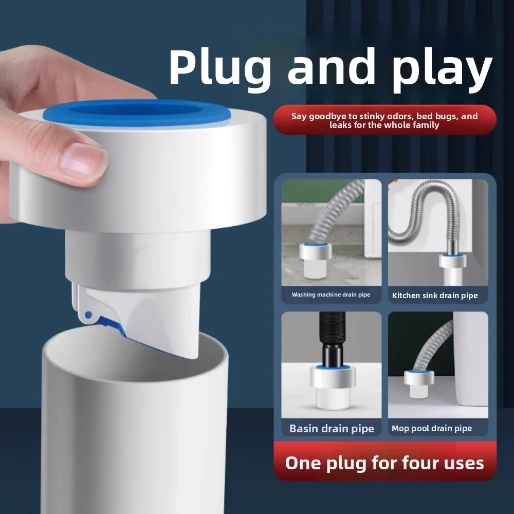 Универсальное уплотнительное кольцо для кухонной трубы, канализационной трубы, защита от запаха, герметичная заглушка для сливного шланга, термостойкая 
Универсальное уплотнительное кольцо для кухонной трубы, канализационной трубы, защита от запаха, герметичная заглушка для сливного шланга, термостойкая