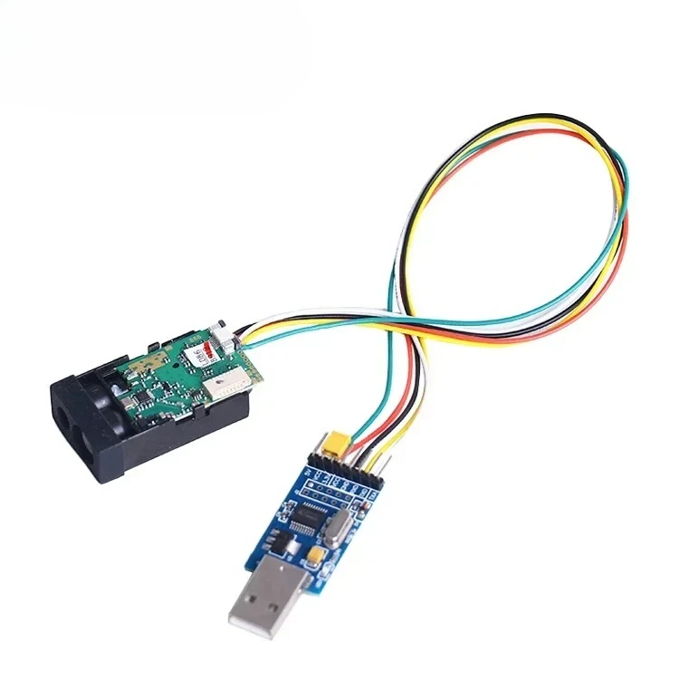 Высокочастотный лазерный датчик-дальномер 8 Гц с выходом USB TTL
Высокочастотный лазерный датчик-дальномер 8 Гц с выходом USB TTL