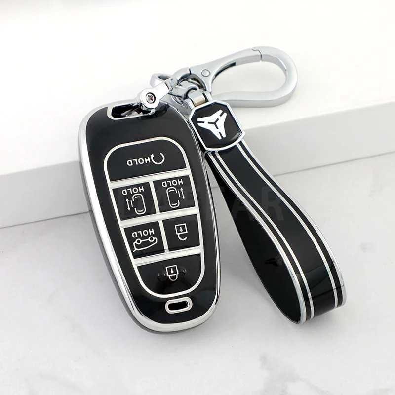 For Hyundai Sonata Sel Ev 6 Ev 8 IONIQ 5 Nexo DN8 Fe Tucson Sonata Staria NX4 Ioniq 6 Buttons TPU Car Key Case Cover Fob
For Hyundai Sonata Sel Ev 6 Ev 8 IONIQ 5 Nexo DN8 Fe Tucson Sonata Staria NX4 Ioniq 6 Buttons TPU Car Key Case Cover Fob