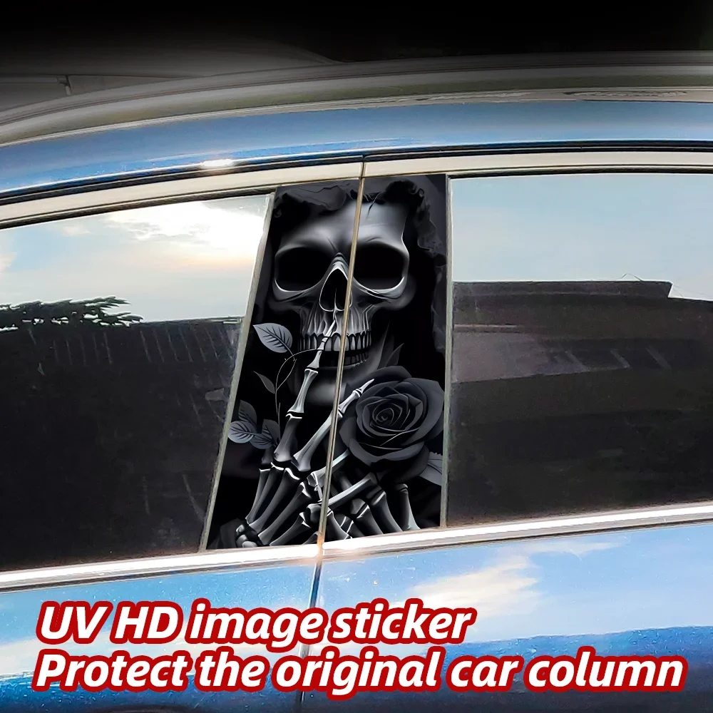 Skull Skeleton Car Stickers Waterproof DIY Auto B-pillar Protective Decor Cover Scratches Universal Vehicle Decal Accessories
Skull Skeleton Car Stickers Waterproof DIY Auto B-pillar Protective Decor Cover Scratches Universal Vehicle Decal Accessories