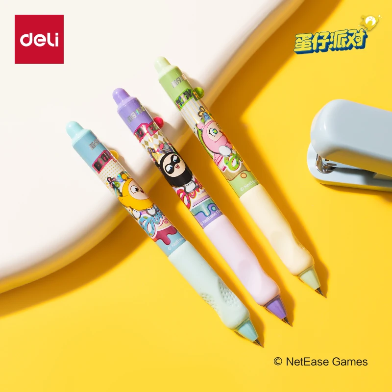 Deli 3/6 шт. 0,5 мм, черные чернила, быстросохнущая милая гелевая ручка, канцелярские принадлежности, подарок, офисные принадлежности, школьные принадлежности, кавайные ручки, ручка для подписи
Deli 3/6 шт. 0,5 мм, черные чернила, быстросохнущая милая гелевая ручка, канцелярские принадлежности, подарок, офисные принадлежности, школьные принадлежности, кавайные ручки, ручка для подписи