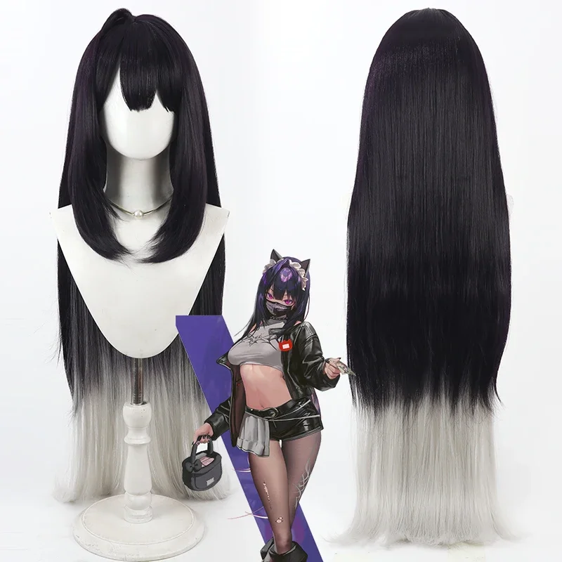 Game Nikke The Goddess Of Victory Sin 100cm Long Black Mixed Silver Gray Wig Synthetic Hair Heat Resistant Wigs
Game Nikke The Goddess Of Victory Sin 100cm Long Black Mixed Silver Gray Wig Synthetic Hair Heat Resistant Wigs