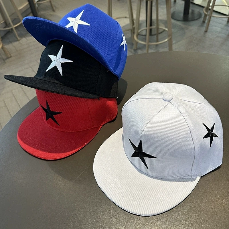 Fashion Men Women Five Pointed Star Embroidery Baseball Caps Hip Hop Hats Spring and Summer Outdoor Adjustable Casual Sun Hat
Fashion Men Women Five Pointed Star Embroidery Baseball Caps Hip Hop Hats Spring and Summer Outdoor Adjustable Casual Sun Hat