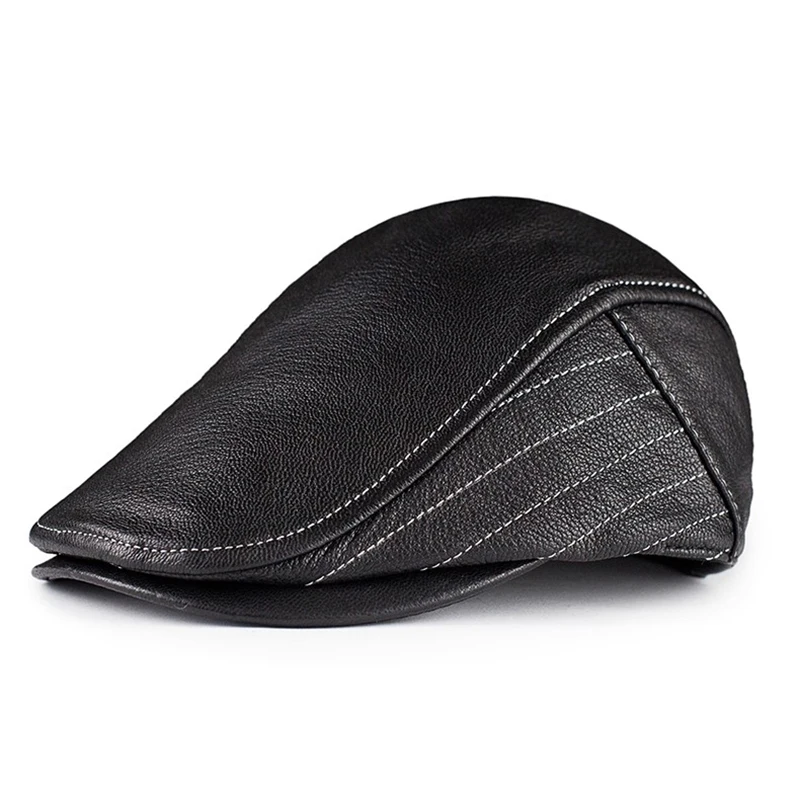 Новинка 2025 года, мужские брендовые береты из натуральной кожи, мужские модные кепки из козьей кожи, осенне-зимние теплые шапки, шапки
Новинка 2025 года, мужские брендовые береты из натуральной кожи, мужские модные кепки из козьей кожи, осенне-зимние теплые шапки, шапки
